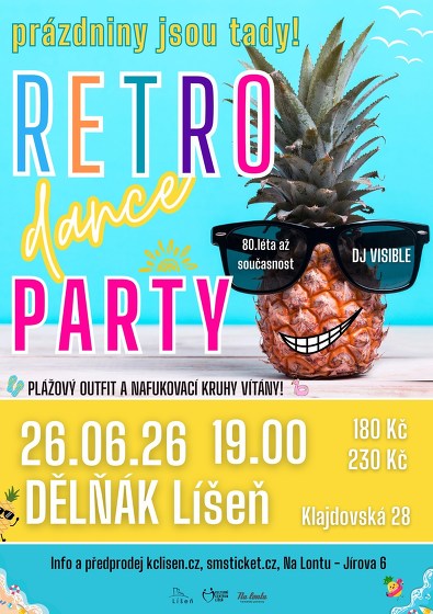 Plakát události Retro Dance Party