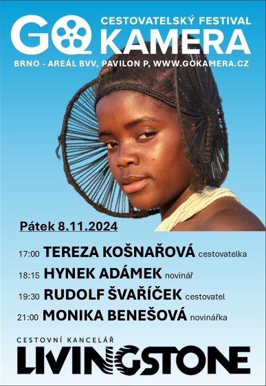 Plakát události GO KAMERA - T.Košnařová, H.Adámek, R.Švaříček, M.Benešová