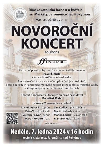 Plakát události Novoroční koncert