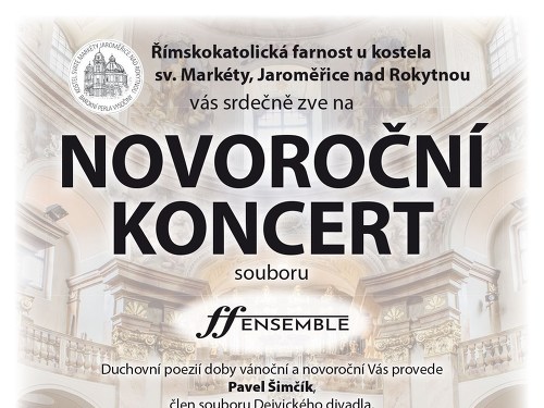 Plakát události Novoroční koncert