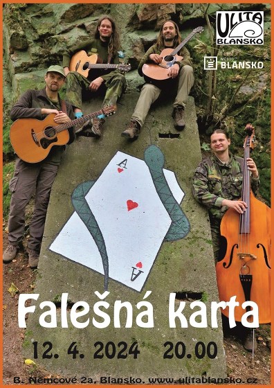 Plakát události Falešná karta