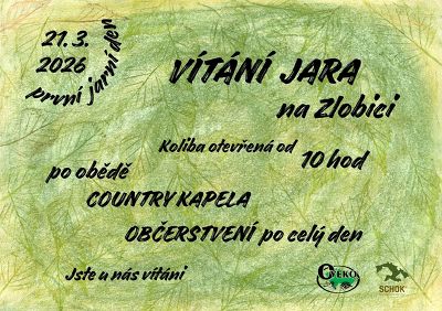 Plakát události Vítání jara na Zlobici