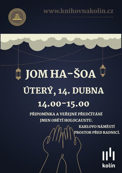 Plakát události Jom Ha - Šoa
