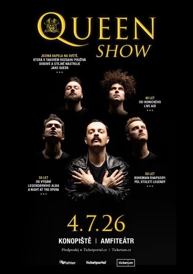 Plakát události QUEENSHOW Konopiště