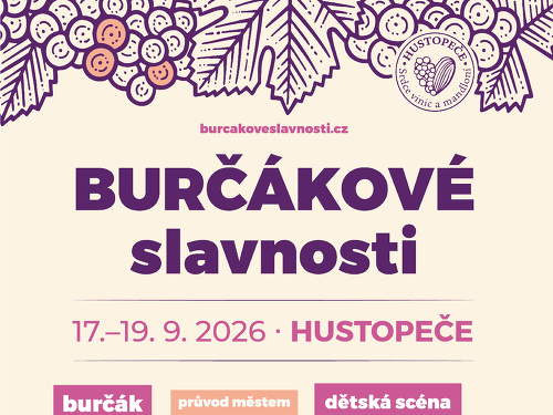 Plakát události Burčákové slavnosti