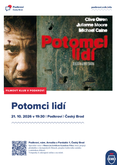 Plakát události Filmový klub v Podkroví: Potomci lidí