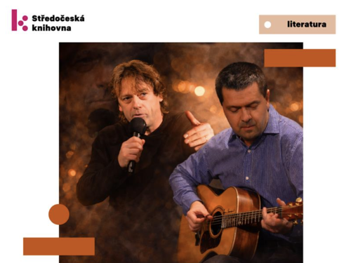 Plakát události Jan Brož, Jan Paulík — Poezie s kytarou