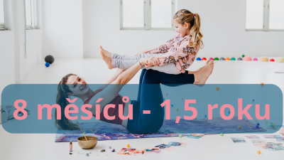 Plakát události Pohybový a smyslový motoráček od 8mi měsíců