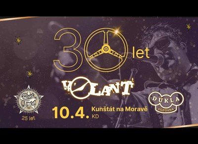 Plakát události Volant 30 Let, Punk Floid a Dukla vozovna