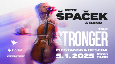 Plakát události Stronger tour: Petr Špaček & band