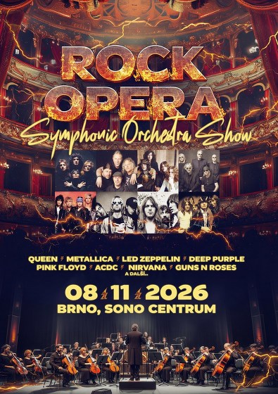 Plakát události Rock Symphony Orchestra Show