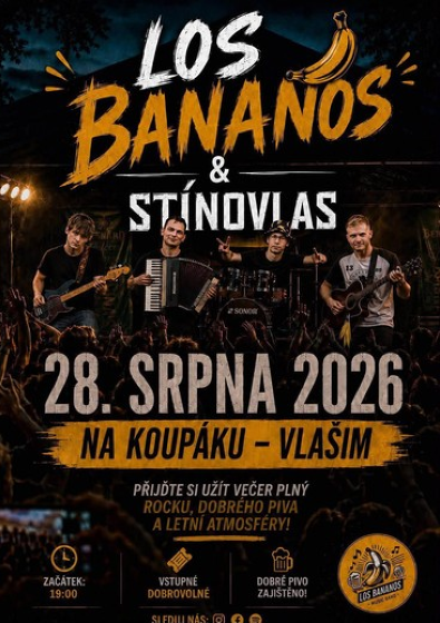 Plakát události Los Bananos & Stínovlas