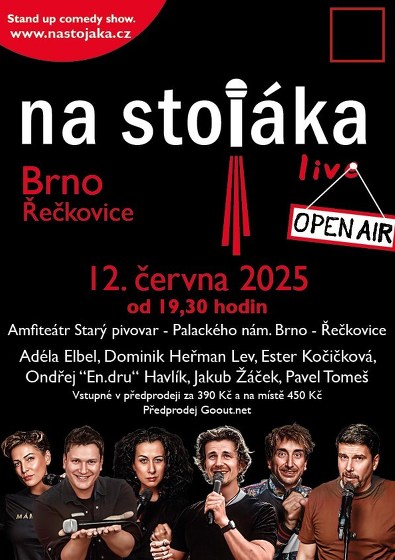 Plakát události Na stojáka Open air