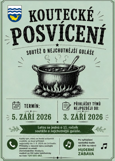 Plakát události Koutecké posvícení
