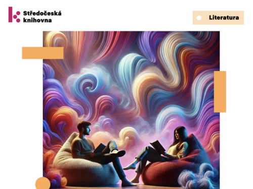 Plakát události Čtení při ambientní hudbě