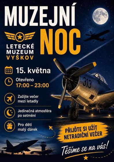 Plakát události Muzejní noc