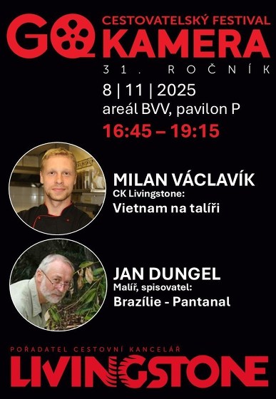 Plakát události Go Kamera 2025 | Milan Václavík, Jan Dungel