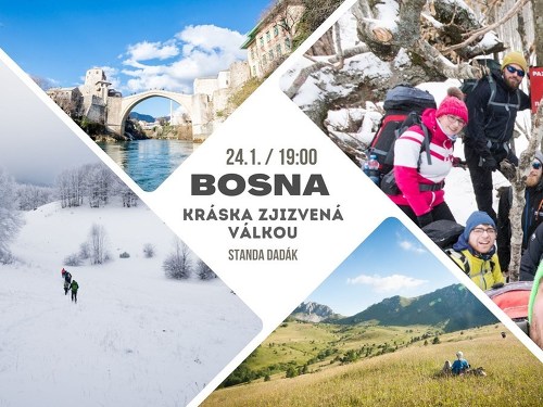 Plakát události Bosna - kráska zjizvená válkou