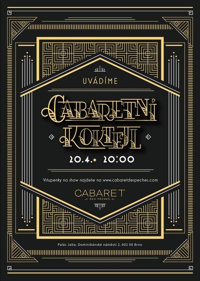 Plakát události Cabaretní koktejl