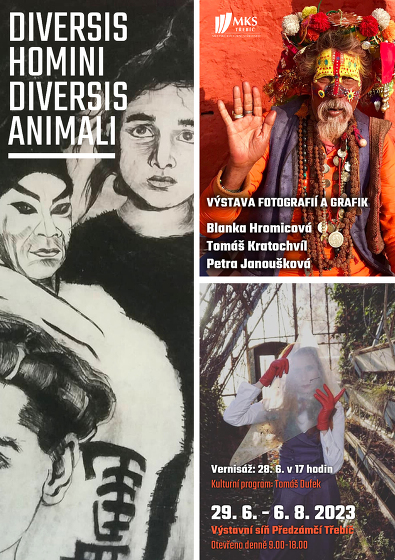 Plakát události Výstava: Diversis homini. Diversis animali.