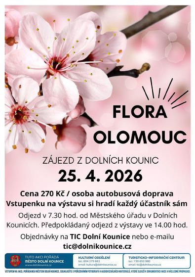 Plakát události Zájezd: Flora Olomouc