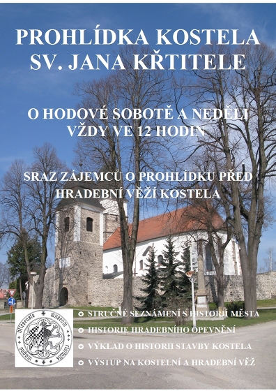 Plakát události Komentovaná PROHLÍDKA KOSTELA ve Velké Bíteši