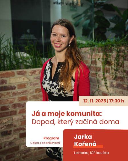 Plakát události RESTART: Já a moje komunita: Dopad, který začíná doma