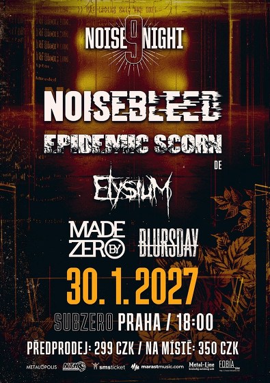Plakát události NOISENIGHT 9