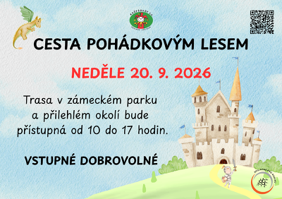 Plakát události Cesta pohádkovým lesem