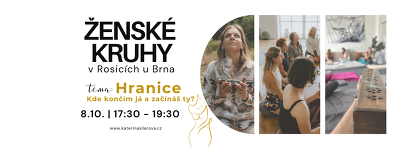 Plakát události Ženský kruh na téma: Hranice