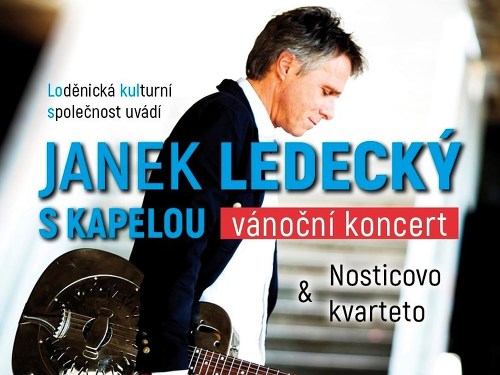 Plakát události Vánoční koncert Janek Ledecký