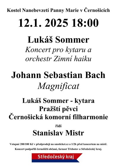 Plakát události Tříkrálový koncert