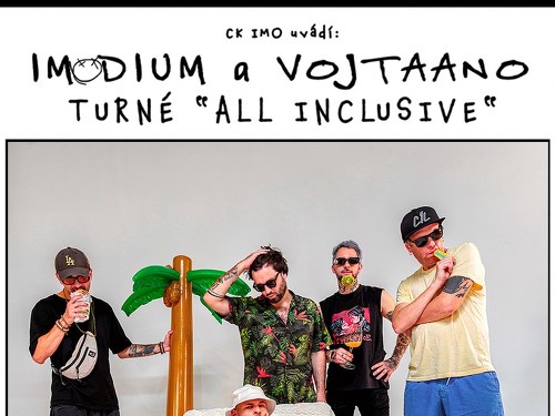 Plakát události Imodium & Vojtaano - All Inclusive