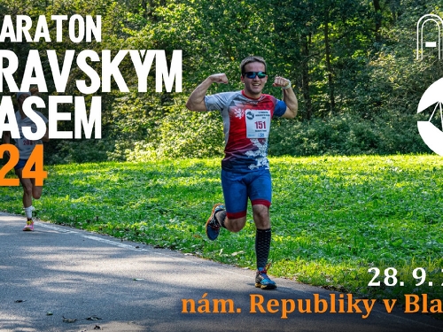 Plakát události Půlmaraton Moravským krasem