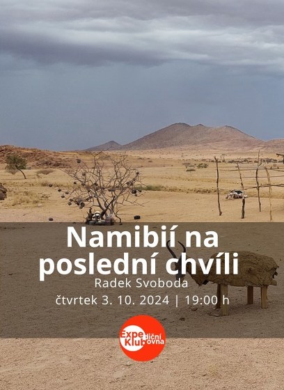 Plakát události Namibií na poslední chvíli
