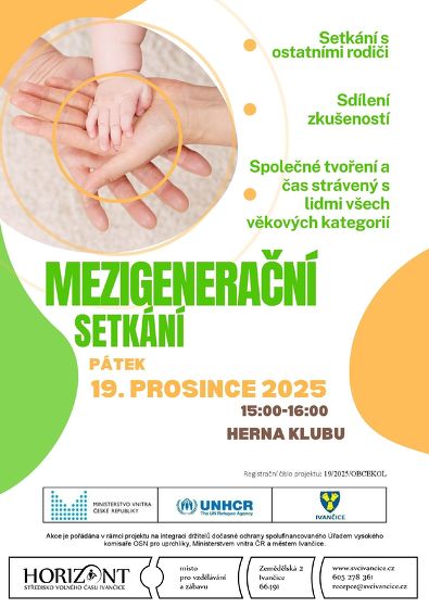Plakát události Mezigenerační setkání prosinec25