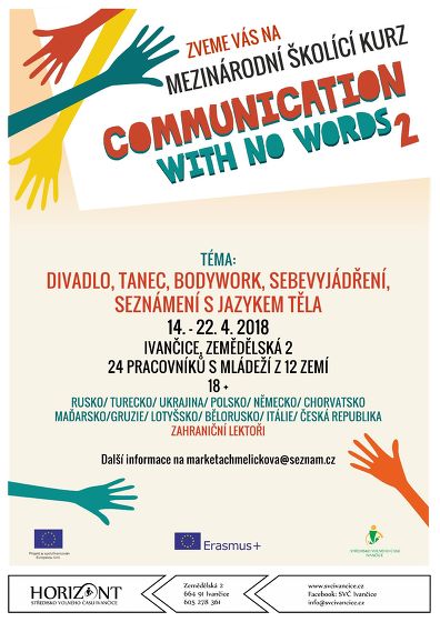 Plakát události Communication with no words - školící kurz