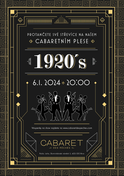 Plakát události Cabaretní ples
