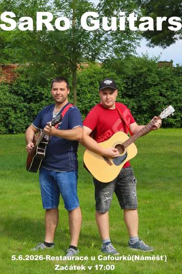 Plakát události SaRo Guitars U Cafourků