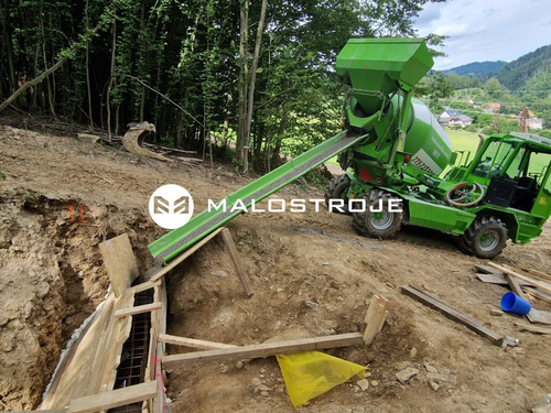 Doprava betonu malým mixem - malý mix Brno Malejalesikovnej.cz