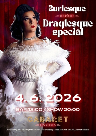 Plakát události Burlesque des Péchés: Draglesque Speciál