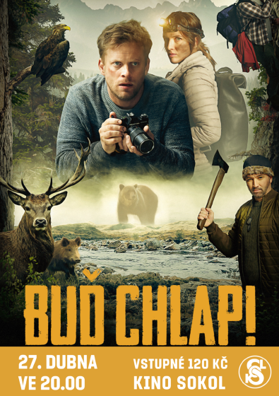 Plakát události Kino Sokol - Buď chlap!