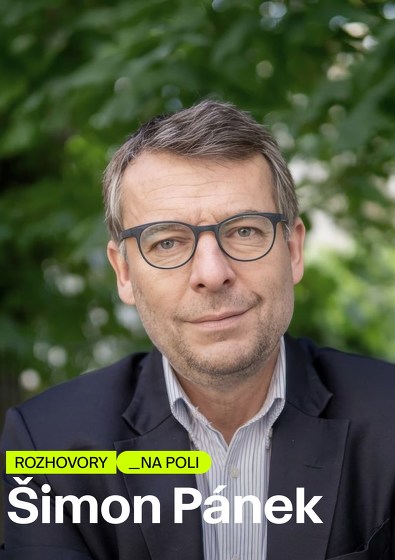 Plakát události Šimon Pánek v Přímé řeči s Petrem Vavrouškou