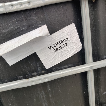 IBC kontejner 1000l, vhodné na dešťovou vodu, nebo na vyjetý olej