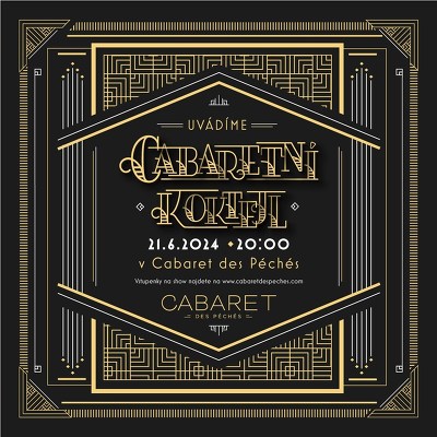 Plakát události Cabaretní koktejl