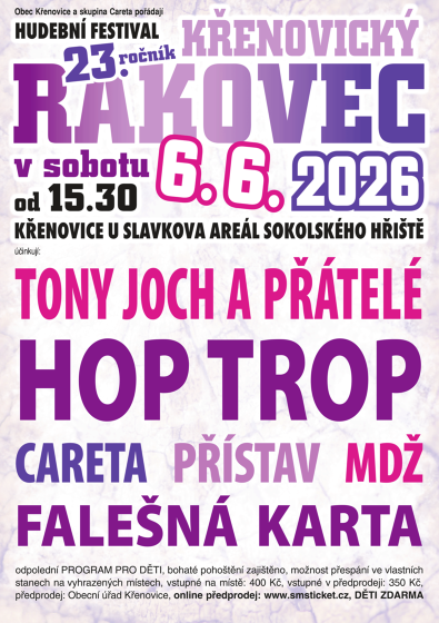 Plakát události Křenovický Rakovec 2026