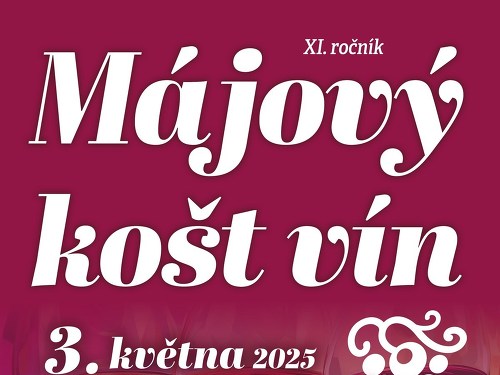 Plakát události Májový košt vín