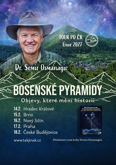 Plakát události Semir Osmanagić - Bosenské pyramidy