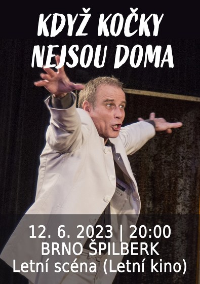 Plakát události Když kočky nejsou doma | Brno Špilberk