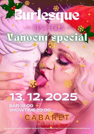 Plakát události Burlesque des Péchés: Tisíc tváří burlesky